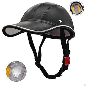 Casques de moto 2021 V￩hicule ￩lectrique casque pour la casquette de baseball en plein air hommes et femmes Livraison de s￩curit￩ l￩g￨re Mobiles MOD DHPMD