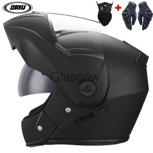 Casques de moto 2021 nouveau casque de Moto rabattable DOT casco casque moto moto cross casque de Moto intégral avec pare-soleil intérieur casques pour homme x0731 x0730