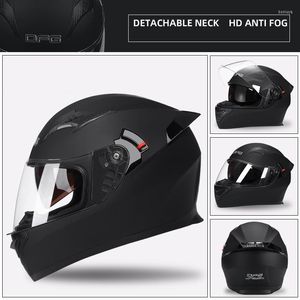 Cascos de motocicleta 2022 casco todoterreno cara completa DOT Motocross profesional Moto ATV Downhill Racing Dirt Bike babero gratis