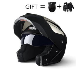 Motorhelmen 2022 Professionele Racing Helm Modulaire Dual Lens Volledig Gezicht Veilig Casco Capacete Casque Moto S M L6103387