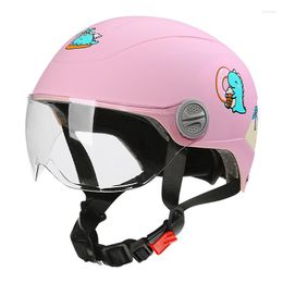 Helmets de motocicleta 2023 Casco infantil lindo auto eléctrico para toda la temporada