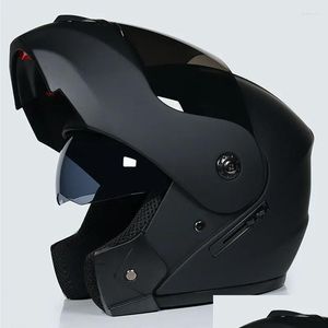 Motorhelmen 2023 Est Helm Motor Modar Dual Lens Motocross Moto Up Casco Capacete Casque S M L Xl Drop Levering Auto Dh0Rn
