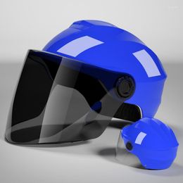 Motorhelmen 2023 Full Face Flip Helm Vrouwen Mannen Kids Cascos Para Moto Motocross Motorbike Voor Alle Seizoenen Capacete cap