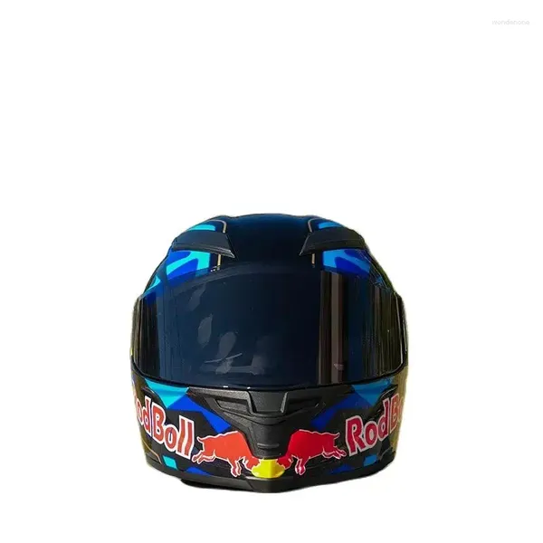 Cascos de motocicleta 2023 Casco de moto de cara completa M L XL XXL Tamaño Motocross Racing Off Road