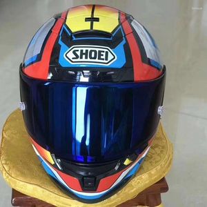 Caschi da moto 2023 Riding Motocross Racing Motobike Helmet Full Face X14 Bradley Painting
