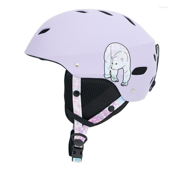 Cascos de motocicleta 2023 VECTOR Snowboard Casco Hombres Esquiador CE Moto de nieve Esquí Masculino A prueba de viento Monopatín Deportes de nieve Ciclismo