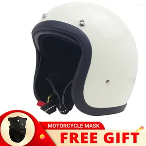 Casques de moto 3/4 Casque ouvert Japon KoreaCocascos Scooter Riding Jet Cascos Para Moto 500TX Certification Dot