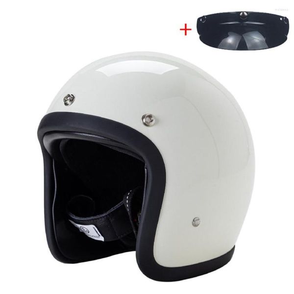 Celmets de motocicleta 3/4 Hombre de casco de cara abierto