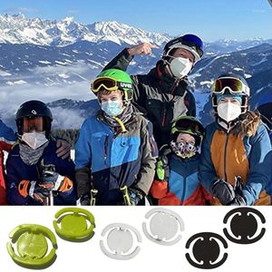 Casques de moto 32 Go porte-masque casque de Ski Clip crochet Skateboard Snowboard ingénieusement facile montage sangle vélo