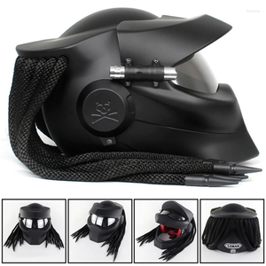 Casques de moto Casque ABS Certification intégrale de haute qualité