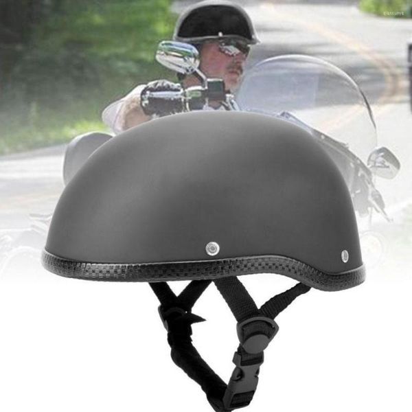 Cascos de motocicleta para adultos, casco clásico de media cara, gorra para hombres/mujeres, Capacete de carreras para Moto de motocross, Segunda Guerra Mundial para Halle