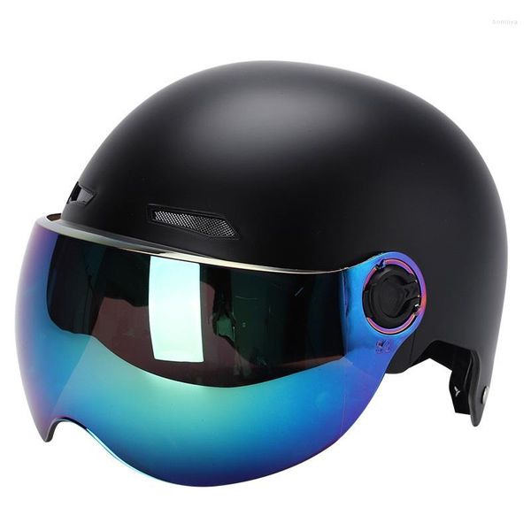 Casques de moto All Seasons Open Face Half Helmet Autocycle Universal ABS Dot Safety Headpiece Electromobile Lightweight Capacete
