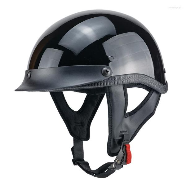 Cascos de motocicleta Medio casco retro americano M L XL XXL para motocicletas Vehículos eléctricos Equipo de equitación