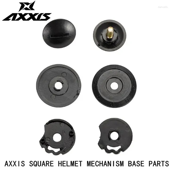 Casques de moto Base de mécanisme de casque carré axxis pour les pièces de remplacement des accessoires d'origine du bouclier MT-V-15B