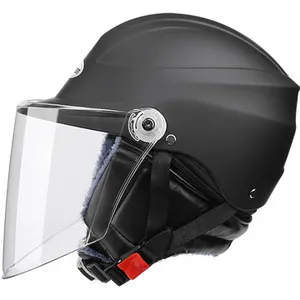 Casques de moto Batterie Casque de véhicule électrique Sécurité Unisexe Léger Printemps et automne