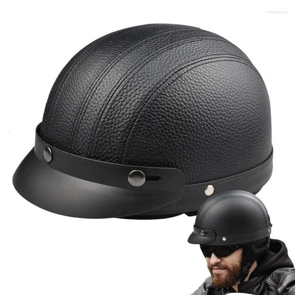 Casques de moto vélo casquettes de baseball cyclisme avec lunettes amovibles et pare-soleil amovible vélo pour hommes femmes