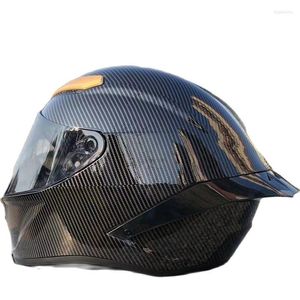 Motorfiets helmen zwarte jubileum mannen helmotorcycle hoed met GP-r spoiler volle gezicht helm veiligheid motorcross casque