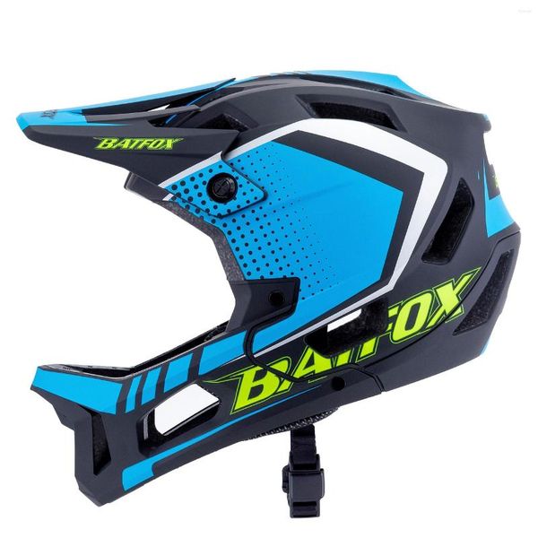 Casques de moto BMX unisexe adultes casque intégral vélo tout-terrain vélo de montagne