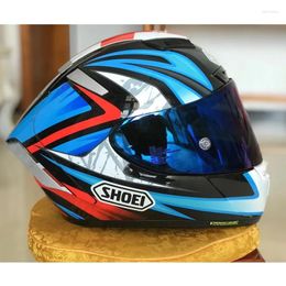 Casques de moto Casque lumineux X14 X-Fourteen Marquez Bradley Full Face Racing Professional Casco de Motocicleta