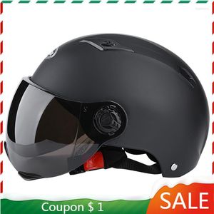 Motorhelmen Capacete Aberto Moto Motorfietsen voor volwassenen Off-road Scooter Open Face Half Flip omhoog bergafwaarts motorhelm