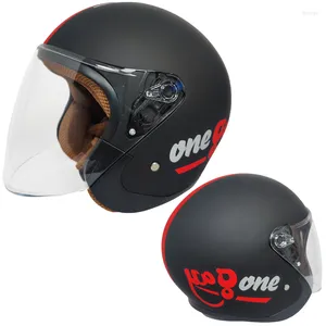 Casques de moto Casque Moto Moto et moteur de sécurité Casque ouvert Équipement Modulable 3/4 Casco De Seguridad