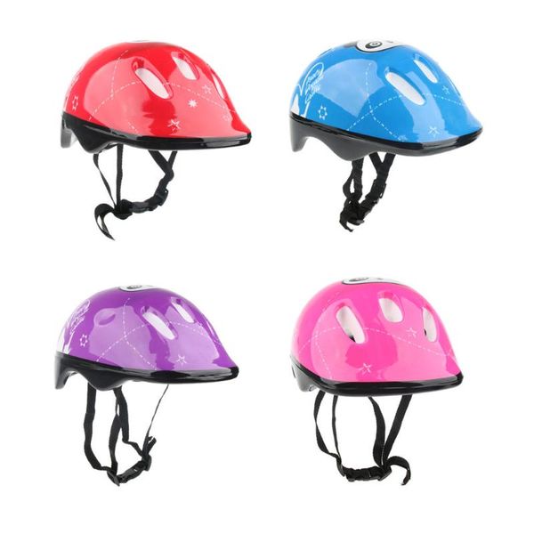 Casques de moto enfants enfants patins à roues alignées casque de sport vélo 56cm chapeau de sécurité junior