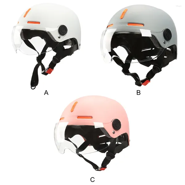 Los cascos de motocicleta eligen seguros y duraderos con nuestro equipo resistente de ciclismo de bicicleta eléctrica
