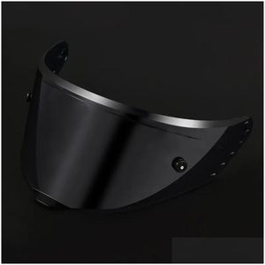 Motorhelmen Compatibel Voor Gsb-361 Zonneklep Fl Gelaatsscherm Straat Motorhelm Wind Sunsn Lens Anti-kras Drop Leveren Otk3P