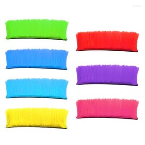 Patchs de cheveux pour casques de moto, postiche de style Cosplay, autocollants universels pour casque de Scooter, Mohawk, H9EE