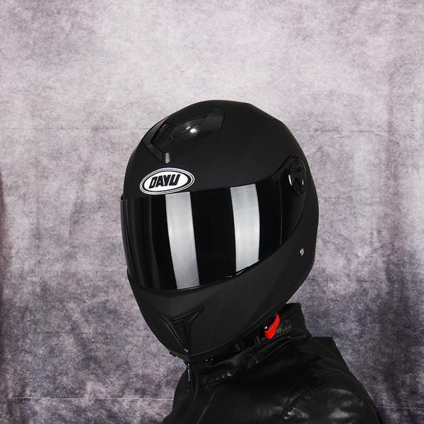 Casques de moto DOT approuvé 2 cadeaux casque intégral double lentille moto double visières hiver chaud pour homme femme