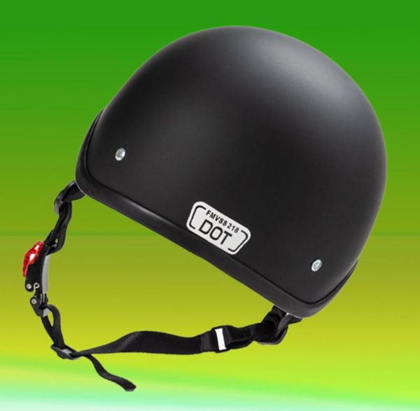 Cascos de motocicleta Casco de motobike aprobado por DOT Carcasa de ABS de media cara para hombre y mujer6488773