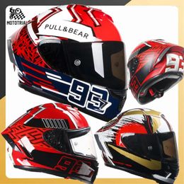 Motorhelmen DOT Racing Helm Unisex Volledig gezicht Rero Motobike Rijden Veiligheid Modulaire Flip Outdoor voor BMW Kawasaki