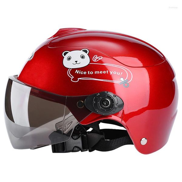 Cascos de moto Scooter eléctrico Medio casco Fábrica Precio al por mayor Casco personalizado Moto