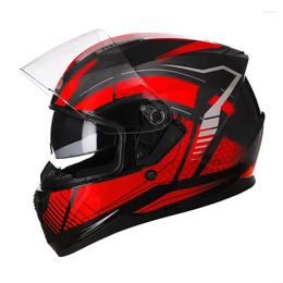 Motorhelmen Fl Gezichtshelm Donkere Lens Motor Open Casco Vizieren Crossmotor SML Xl Voor Heren Dames Dot Ece Appd Drop Delivery Au Otja6