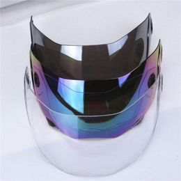 Motorhelmen draaien helmschild op voor Jiekai-105 Volledig gezicht Visor 4 kleuren Hoge kwaliteit