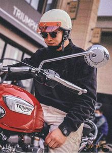 Casques de moto pour adultes Moto Helm DOT Casque de moteur Rétro Moto Scooter Vintage Half Face Biker Crash