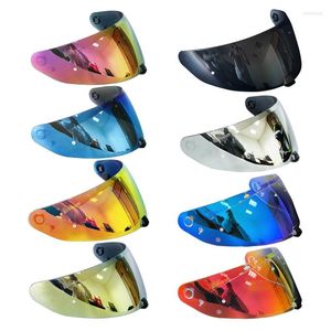 Casques de moto pour HJC I70 I10 C70 HJ-31 pare-soleil bouclier intégral casque de rue lentille de vent anti-rayures W91F