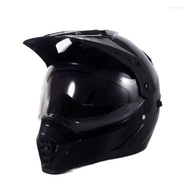 Casques de moto Four Season Hommes XS à XL 53 61 Cm Casque ABS Mater Vélo tout-terrain Descente Cross Capacete Motocross Casco 168 DOT