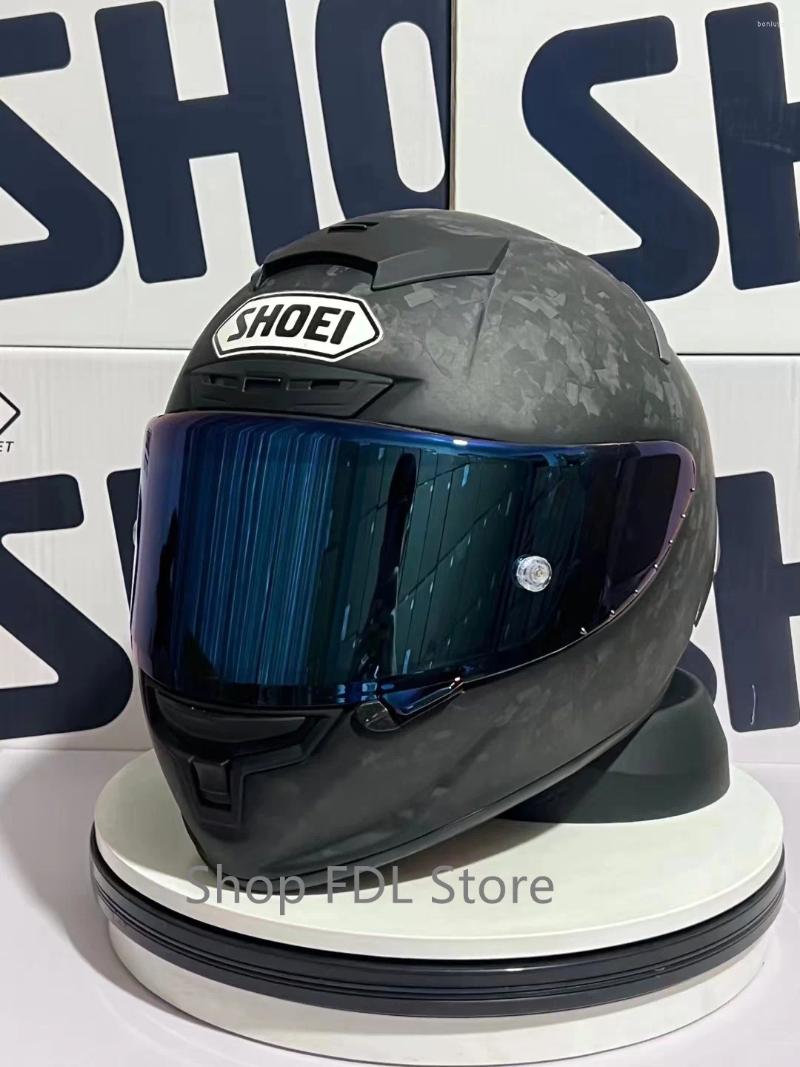 Motorcycle Helmets Full Face Helmet SHOEI X-Spirit III Frost Flowers X-Fourteen X14 Sports Bike Racing Capacete
