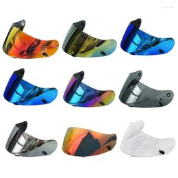 Casques de moto Visière de casque intégral Visière anti-rayures Bouclier de vent pour HJC CL-16 CL-17 CS-15 CS-R2 CS-R1 40GF