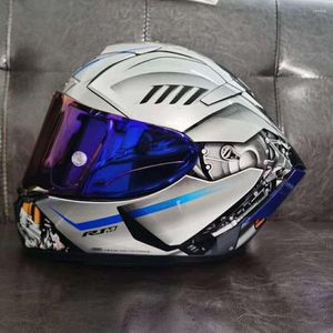 Motorhelmen Volledig gezicht helm x14r1m gouden kleur zwarte mier rijden motorcross racing motobike