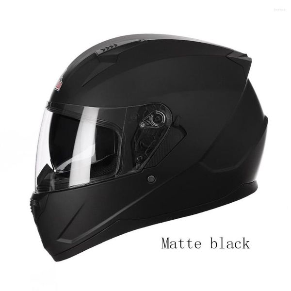 Casques de moto Casque de course de rallye intégral Motobike ouvert Casco Streeting Casque d'équitation Goggle Moto De Capacete Hommes Femmes DOT