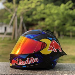 Casques de moto Casque de sécurité intégral Unisex Racing Motocross Arrival Single Lens