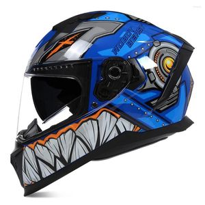 Motorfietshelmen Global Limited 199 PCS Edition Issues Full Face Racing Helmet Dubbele Lens Modulaire Veiligheid Rijmotor Motocross ECE ECE