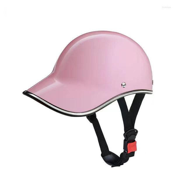 Casques de moto casque adulte casquette de Baseball vélo électrique vélo classique Scooter universel hommes femmes Moto fournitures