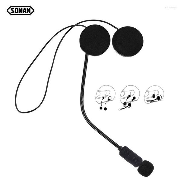 Cascos de motocicleta Casco Auricular Bluetooth Incorporado Integrado Dedicado Montar Inalámbrico M1