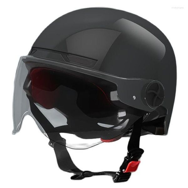 Cascos de motocicleta Casco Ciclismo Capacete Unisex Ciclomotor eléctrico Tapa protectora Transpirable Bicicleta Ajustable