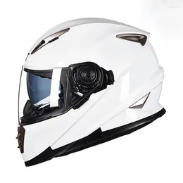 Motorhelmen Helm Dubbele Lens Casque Volledig Gezicht Casco Dot Ece Goedgekeurd Racing Vintage Para Moto Helm Scorpion Cascos