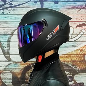 Casques De moto casque intégral Enduro équitation course motard crème solaire hommes femmes sécurité ATV Dirt Bike descente Capacete De Moto