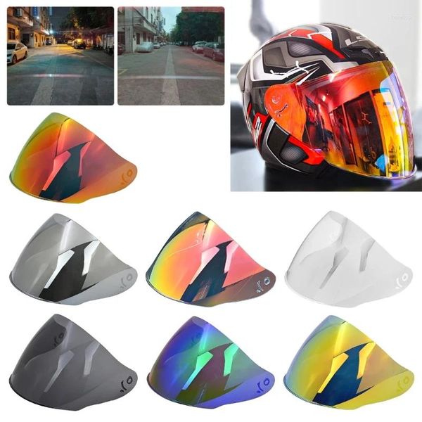 Casques de moto Casque Verre ForLS2 OF608 Face Sheild Moto Accessoires Lentille Visière Goutte